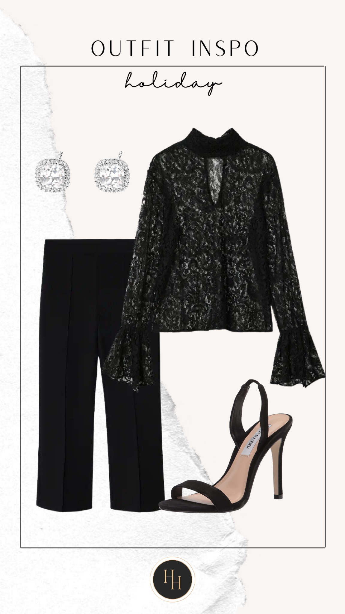 Outfit Inspo
HOLIDAY! 

Party style, style tip, holiday style, glam, luxe, lace, earrings, heels 

#LTKSeasonal #LTKstyletip #LTKHoliday