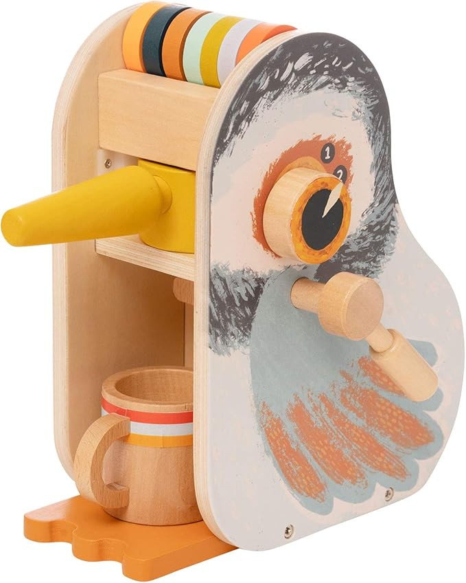 Manhattan Toy Early Bird Espresso Toddler & Kids Pretend Play Cooking Toy Set | Amazon (US)