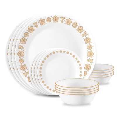 Corelle 16pc Butterfly Gold Dinnerware Set | Target