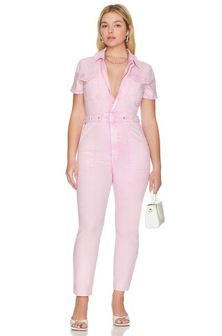 Fit For Success Jumpsuit in Mineral Rose Quartz001 | Revolve Clothing (Global)