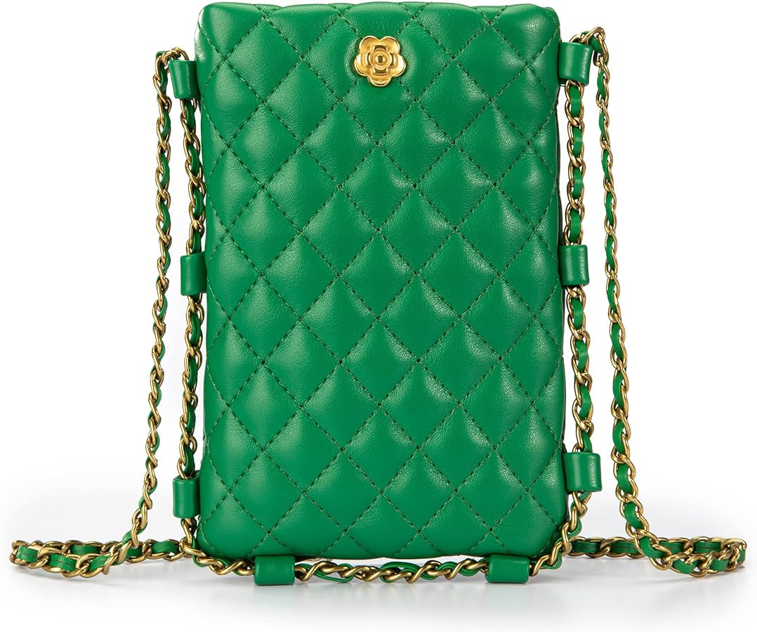 Montana West Quilted Small Crossbody Bags for Women Trendy Cell Phone Purse | Amazon (US)