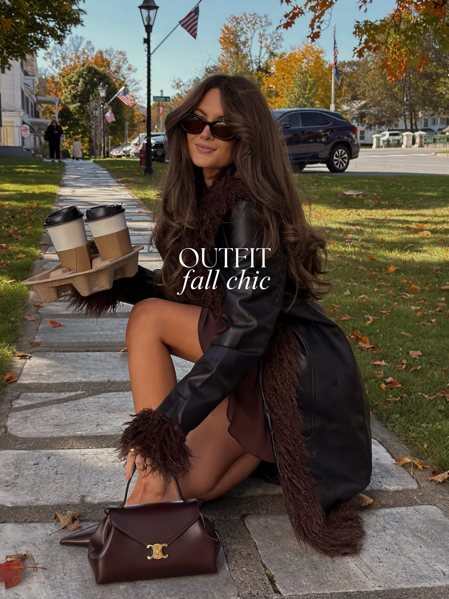 Chic fall outfit 🤎