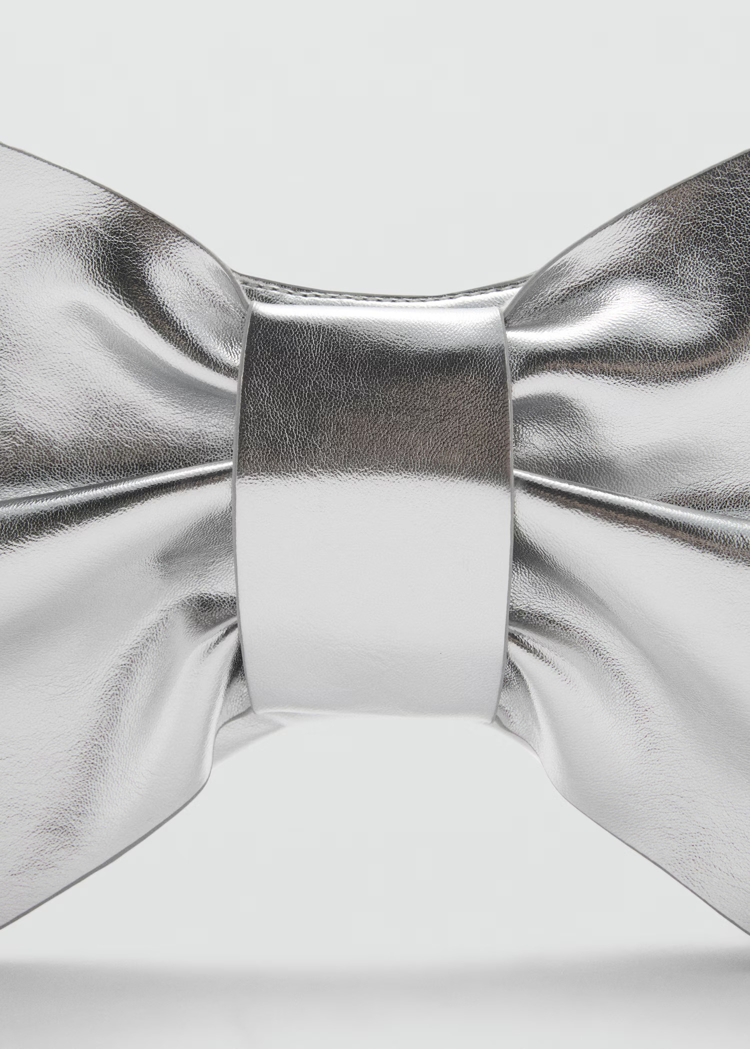 Metallic bow bag - Kids | MANGO USA | Mango (US/MX/AU)