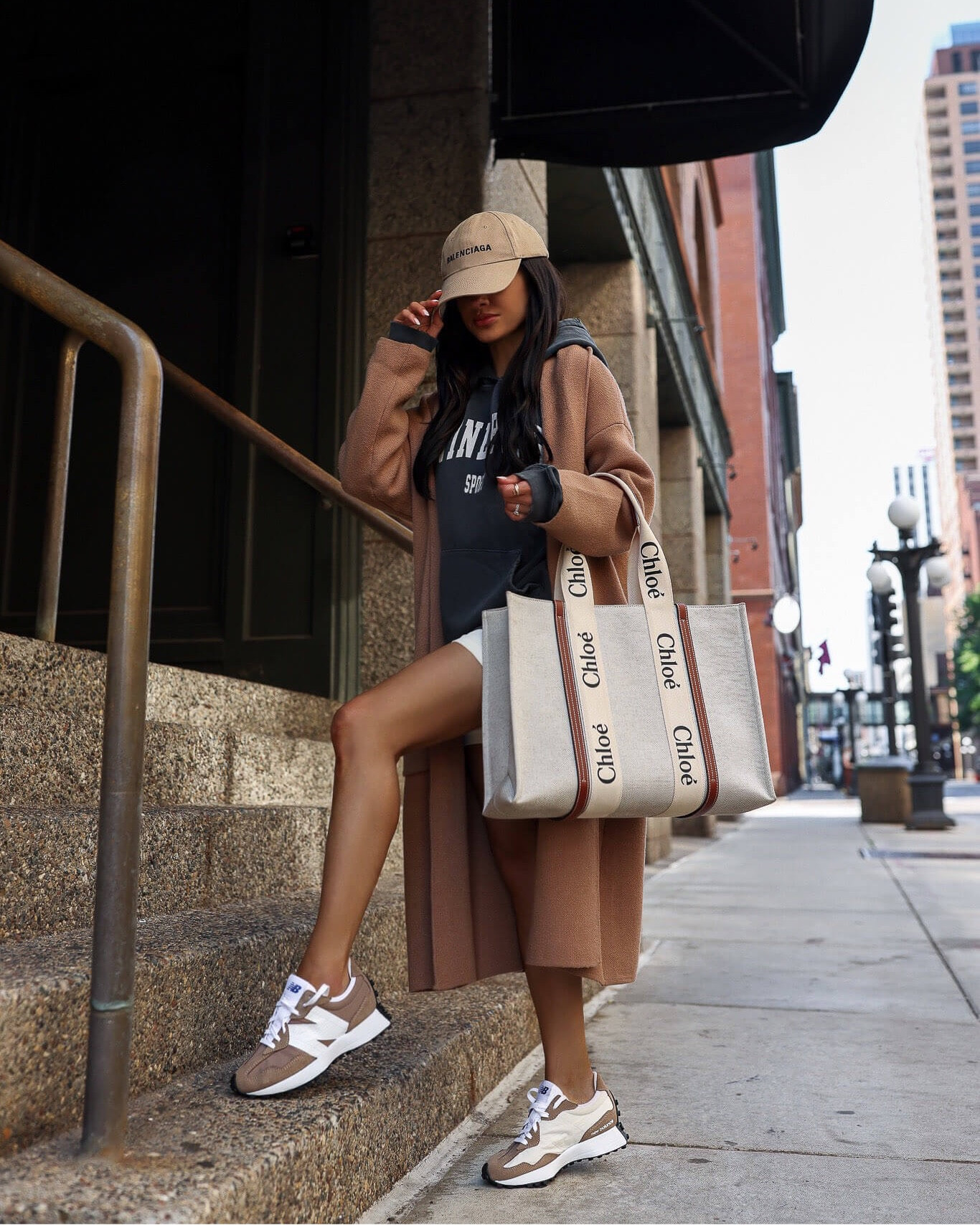 August best sellers on #miamiamine
Mango camel coatigan wearing an xs
New balance 327 sneakers
Biker shorts 

#LTKunder100 #LTKstyletip #LTKSeasonal