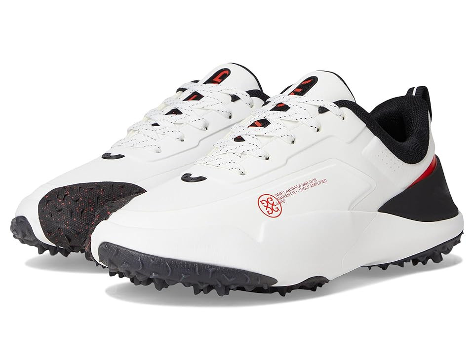 GFORE G/18 Golf Shoes Men's Golf Shoes Snow/Onyx : 9 M, Synthetic | Zappos