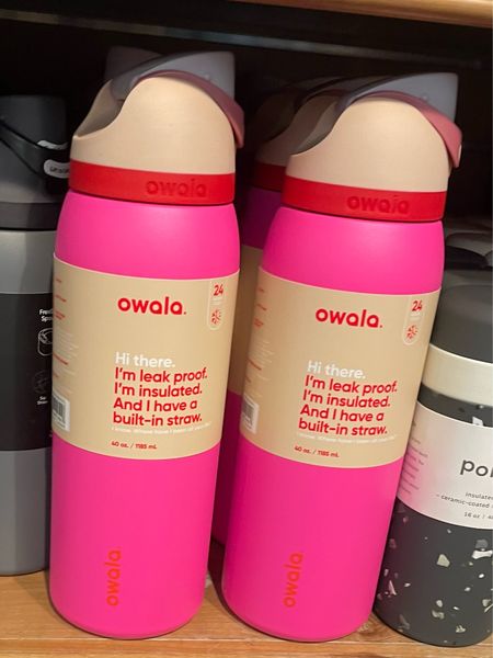 The best Christmas present for gals in your life - owala freesip water bottles are the best because you can just toss them in your bag and they don’t leak

Spill proof water bottle , cute after bottle , gifts for travelers , stocking stuffers , gifts for boss , gifts for coworkers 

#LTKGiftGuide #LTKU #LTKfindsunder50