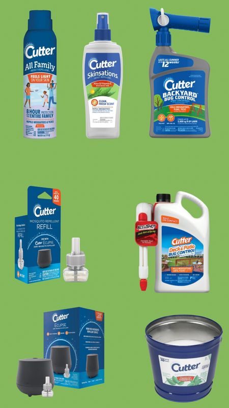 Cutter mosquito and bug repellent to maintain a happy backyard.

#LTKHome #LTKSeasonal