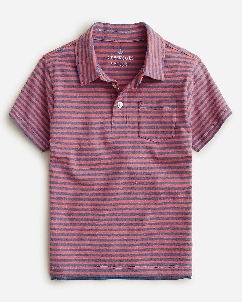 Kids' short-sleeve polo shirt in stripe | J.Crew US