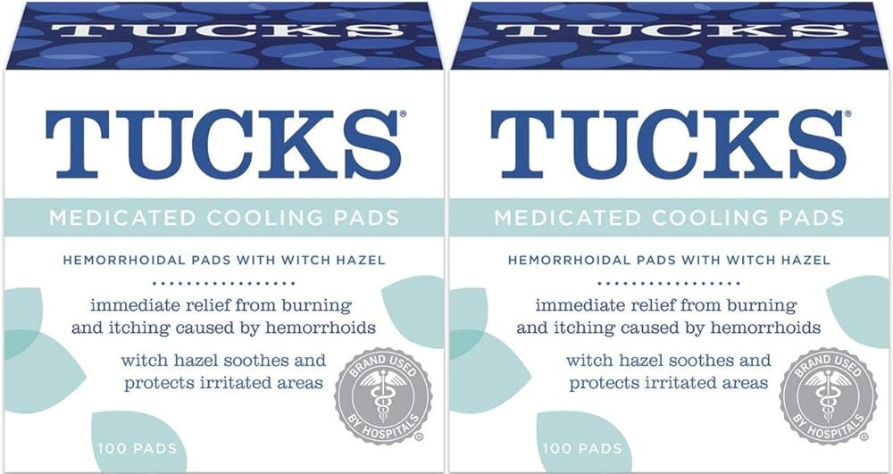 Tucks Md Cool Hemorrhoid Pad, 100 count (Pack of 2) | Amazon (US)