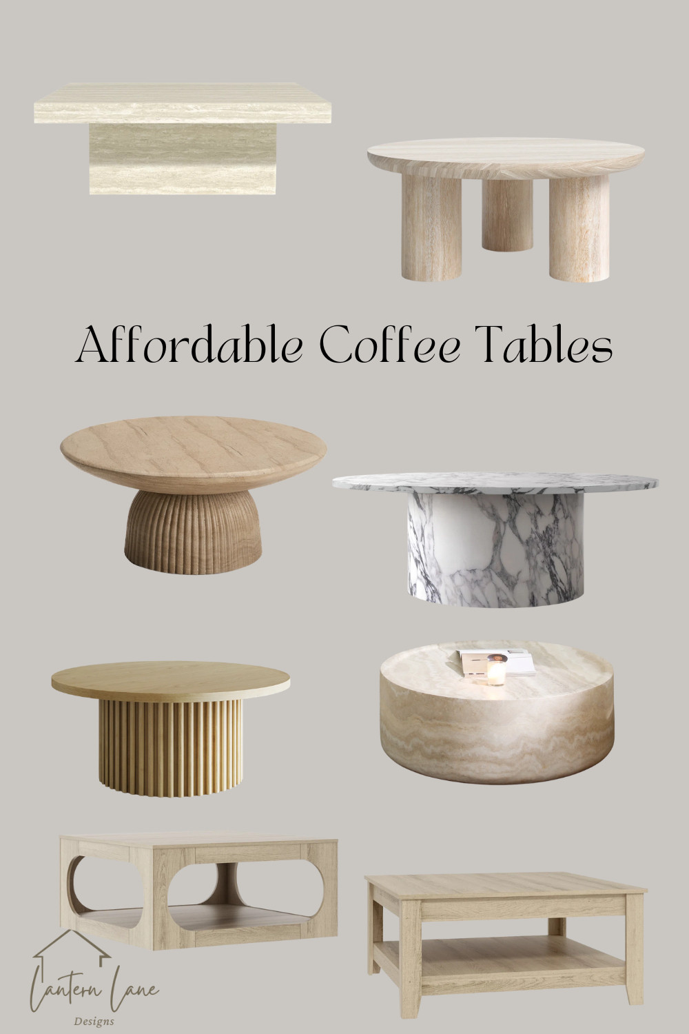 Beautiful and affordable coffee tables.
Love the round marble coffee table and the natural wood coffee tables.  

 #LTKHome #LTKSaleAlert
