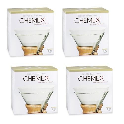 Chemex(R) Prefolded Circle Filter, Set of 100, 4-Pack | Williams-Sonoma