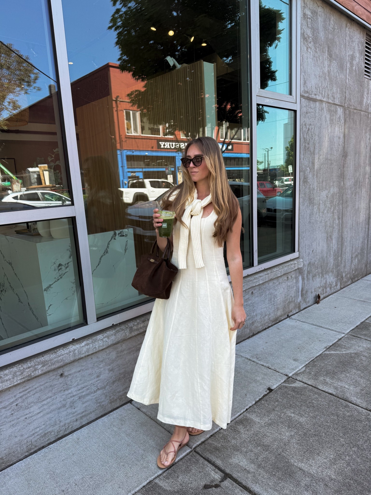 Butter Yellow Dress 🧈💛
#linen #maxidress 

#LTKxMadewell #LTKStyleTip #LTKWorkwear
