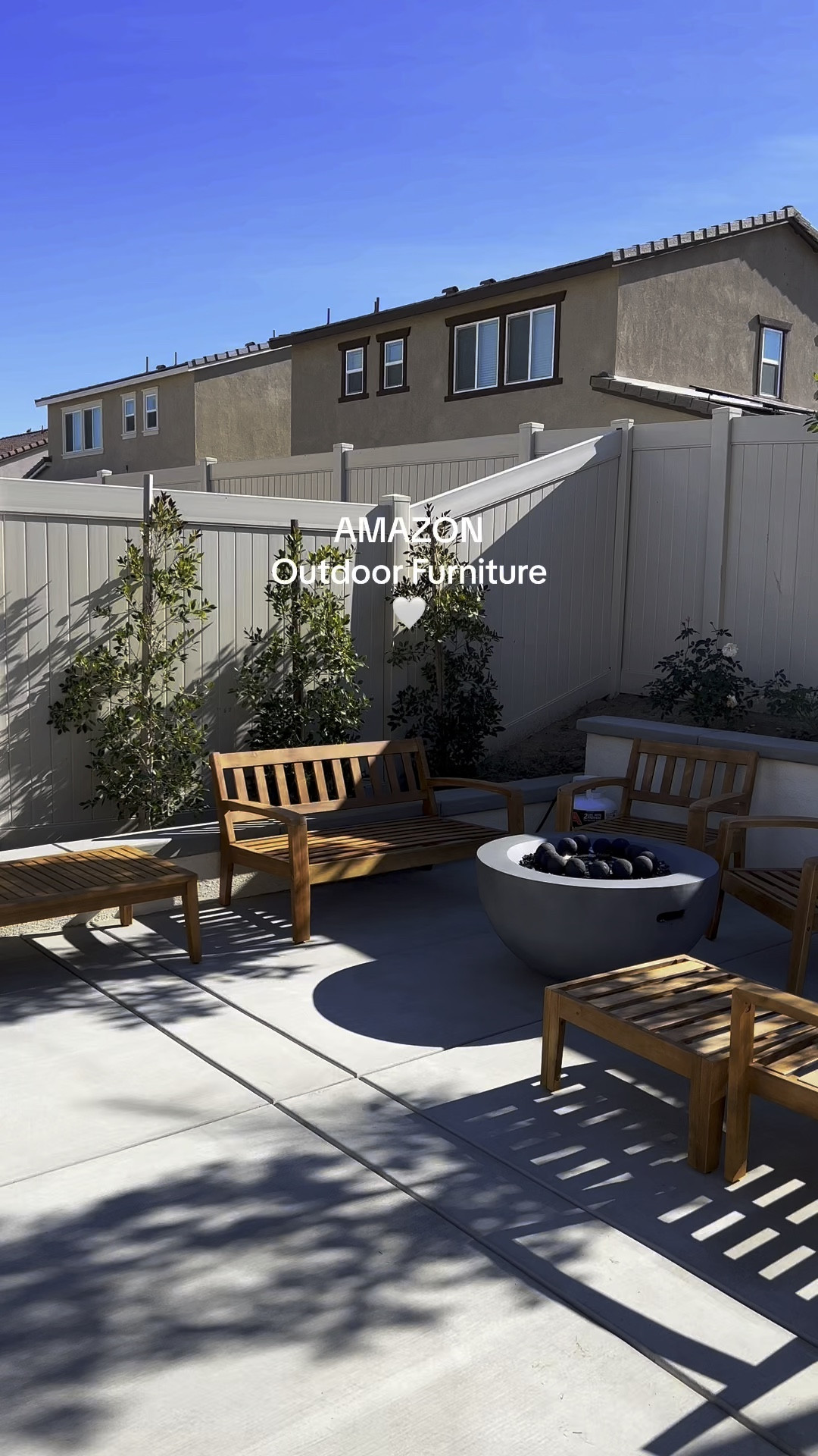 LINK IN PROFILE  🌸🌿 Spring is here and Outdoor living is on the list! 🌞✨ Transform your backyard into a magical oasis where every moment feels like a vacation. ✨ From morning coffees to starlit dinners, create memories in your own outdoor paradise. 🏡✨ Grab Yours Here: https://amzn.to/3Vj5GIC  Grab a nice outdoor furniture set, some string lights, and a firepit, and you're all set to elevate your outdoor space into a cozy retreat. 🔥✨ Picture yourself lounging in a comfy chair under the twinkling lights, sharing stories and laughter around the warmth of the fire. 🔥🌟  With the birds singing and flowers blooming, we are hardly inside anymore, life is beautiful. 🌸🍃 Embrace the serenity of nature right in your backyard. 🌳✨  Watch as your garden bursts into life, adding pops of color and fragrance to your outdoor haven. 🌺🌿 Let the sunshine kiss your skin and the gentle breeze dance through your hair as you enjoy the simple pleasures of outdoor living. 🌞🌿  Make this spring unforgettable by turning your backyard into your favorite destination. 🏡✨ Because in the end, it's not just about the space, but the moments and memories created there. 💖🌼 #backyardmakeover  #outdoorliving  #springvibes  #outdoorfurniture  #amazonhomefinds  #founditonamazon  #amazonfinds  #amazonfind 

#LTKSeasonal #LTKVideo #LTKhome