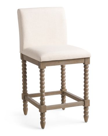 Abbot 26in Spindle Counter Stool | TJ Maxx