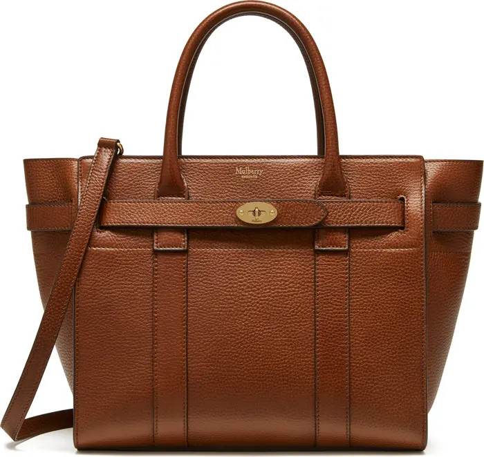 Small Zip Bayswater Leather Tote | Nordstrom