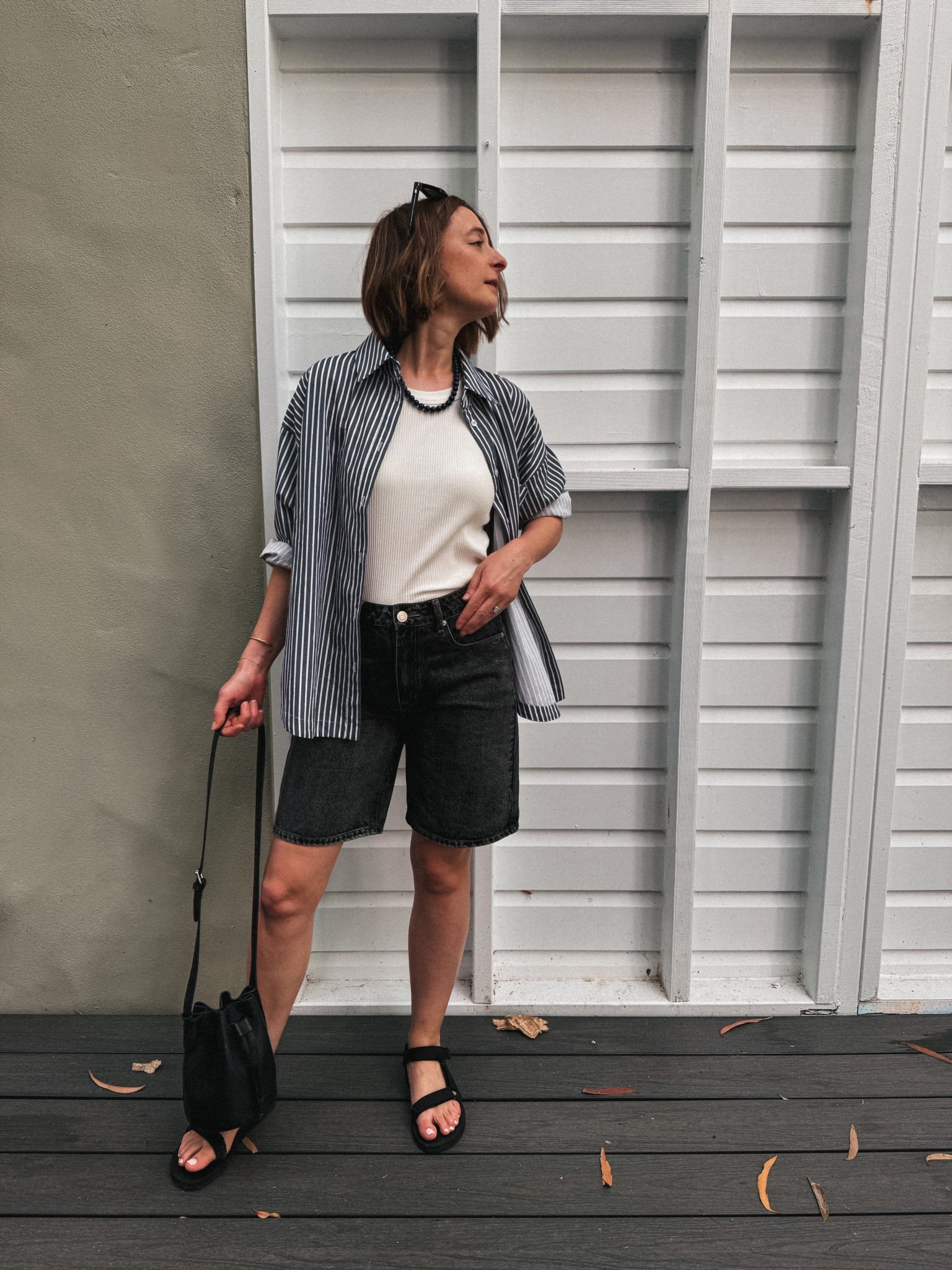 Holiday Looks 
Shorts - Dissh. Wearing my usual size 8 
Tank - Uniqlo. Wearing a medium. Could have worn my usual size 
Shirt - Jac and Mooki. Wearing a small
Shoes - Tevas - tts 

#LTKFashionMonth #LTKspring #LTKaustralia