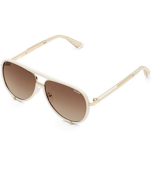 Unisex High Profile 51mm Polarized Aviator Sunglasses | Dillard's