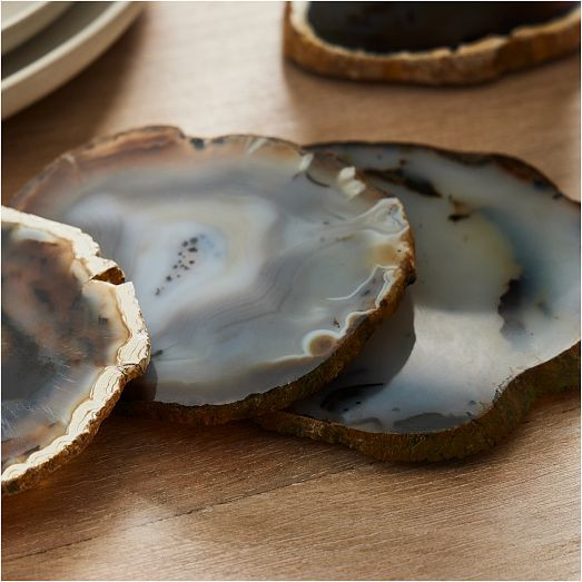 Agate Coasters | West Elm (US)