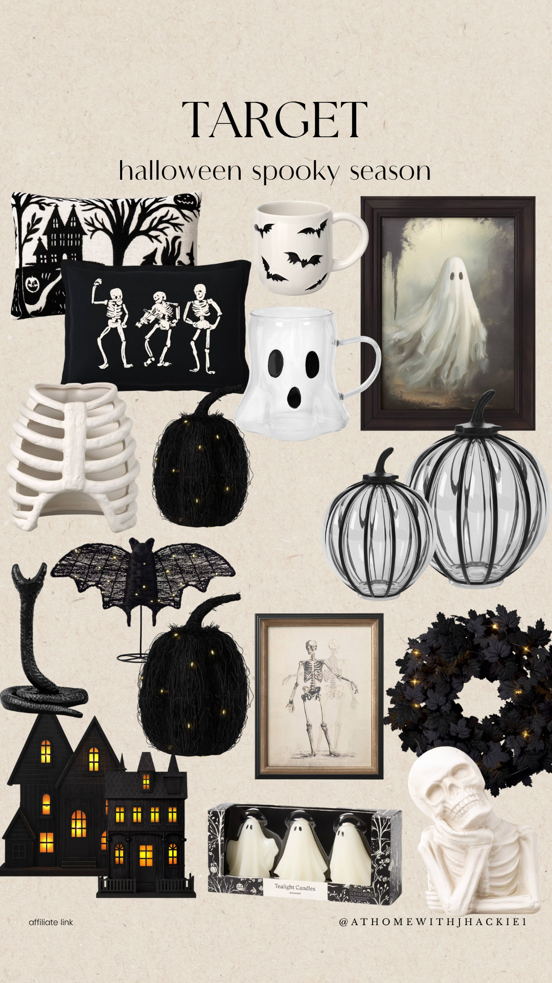 Target Halloween decor, Target Halloween finds, Halloween home decor, spooky season decor, Halloween decorations, ghost decor, skeleton decor, bat decor, black pumpkin decor, ghost mug, Halloween mugs, Halloween pillows, skeleton pillow, haunted house decor, Halloween wreath, black Halloween wreath, Halloween wall art, vintage Halloween decor, spooky home decor, cute Halloween decor, neutral Halloween decor, Halloween tabletop decor, Target spooky season, Halloween decorating ideas, Halloween decor 2026, Target home decor

#LTKSeasonal #LTKHome