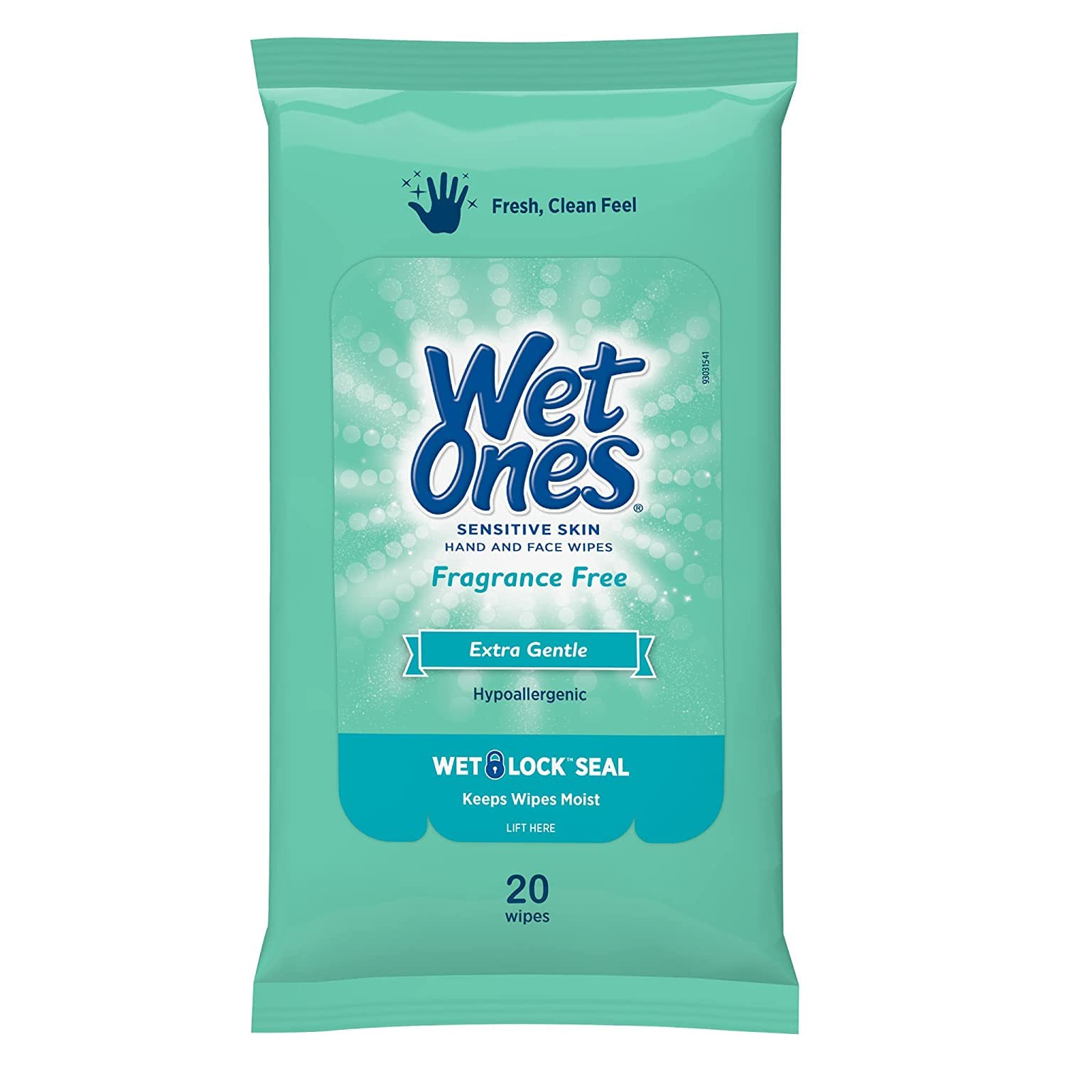 Wet Ones Wipes for Hands & Face, 20 Count Travel Pack (Pack of 5) 100 Wipes Total (Sensitive) | Amazon (US)