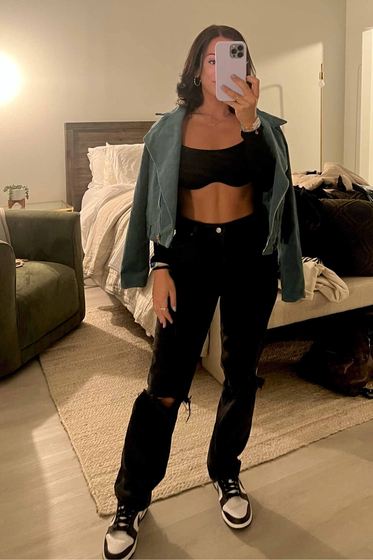 These abercrombie jeans & my dunks will be my go-to for fall outfits for sure. 🤩

#LTKstyletip #LTKfindsunder100 #LTKSeasonal
