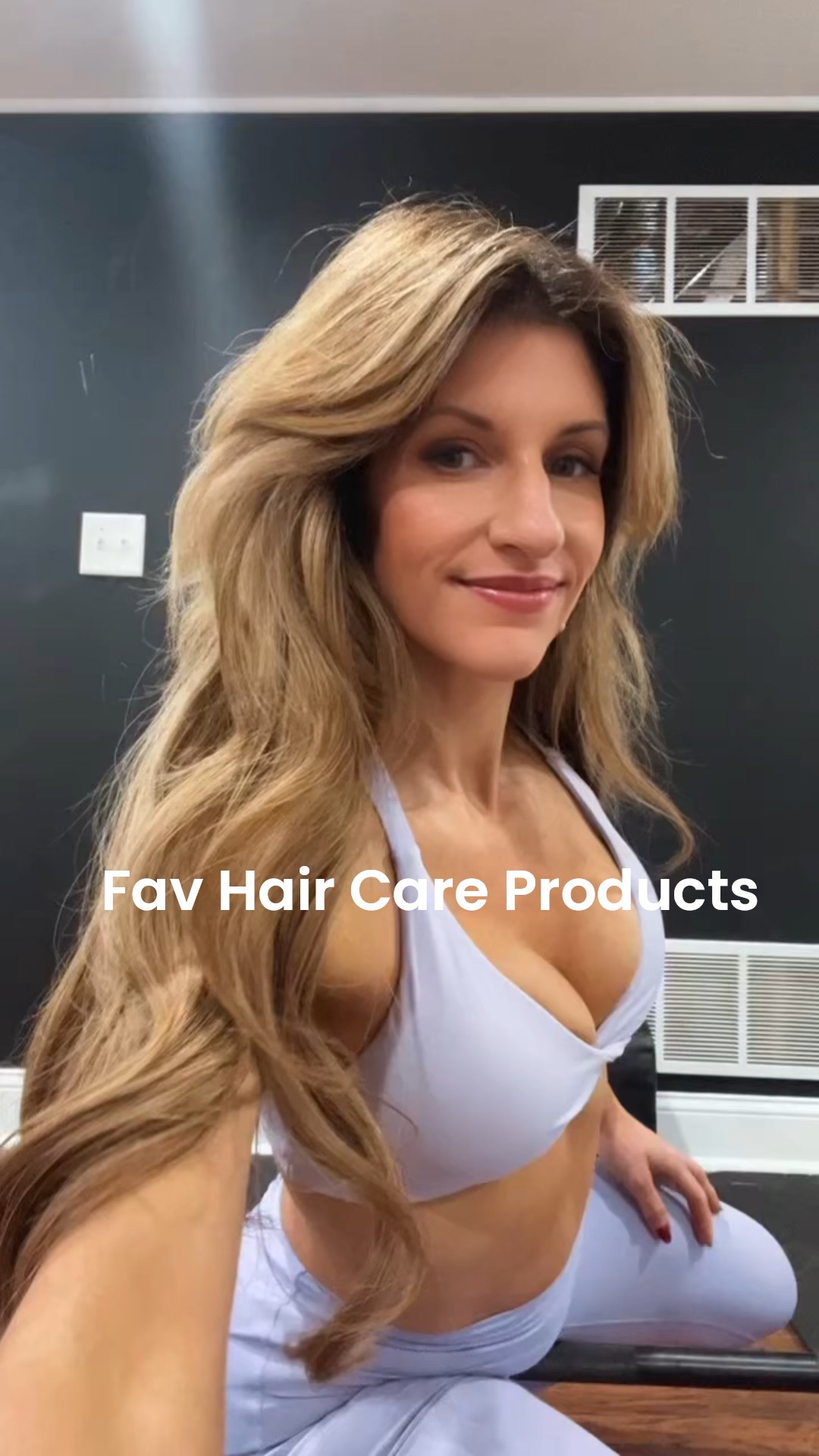 My full hair routine that keeps it shiny, smooth, and frizz free

Here is exactly how I wash and style my hair from start to finish. All products are linked in the post.
	1.	I only wash every 4 to 7 days to protect my scalp and keep frizz down.
	2.	I always double shampoo. First cleanse is a clarifying shampoo to remove product buildup. I use Pantene Volume Shampoo.
	3.	Second cleanse is a moisturizing shampoo, followed by a moisturizing conditioner. My favorites are Oribe Gold Lust shampoo and conditioner. A great drugstore alternative is L’Oréal EverPure.
	4.	I apply a deep mask and leave it on for about 20 minutes while I shave and exfoliate. I use the Color Wow Money Mask. The budget friendly alternative is SheaMoisture Jamaican Black Castor Oil Treatment Masque.
	5.	After rinsing, I apply a leave in conditioner, a hair oil, and a lightweight volumizing mousse. My leave in is Color Wow Money Leave In, my oil is the Kérastase Elixir Ultime, and the mousse is X-Large and In Charge Bombshell Mousse.
	6.	I rough dry until my hair is about 80 percent dry, then spray Color Wow Dream Coat section by section for humidity protection and shine.
	7.	Once everything is fully dry, I curl with my Bio Ionic 1.25 inch curling iron for soft, long lasting curls.
	8.	To maintain the style all week, I brush my hair at night, add a little oil to the ends, and wrap it in overnight curlers so it stays smooth and bouncy between washes.

Note: I currently have 2 rows of beaded weft extensions sewn in, which help with fullness and hold the style beautifully.