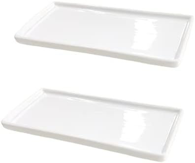 White Ceramic Kitchen Tray, Soap Holder, Kitchen Style, Kitchen Decor, Home Decor, Kitchen Tray | Amazon (US)