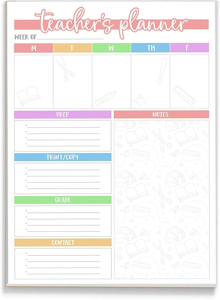 Tiny Expressions - Teacher Appreciation Notepads | Teacher Gifts & School Supplies | 40 Tear Away... | Amazon (US)
