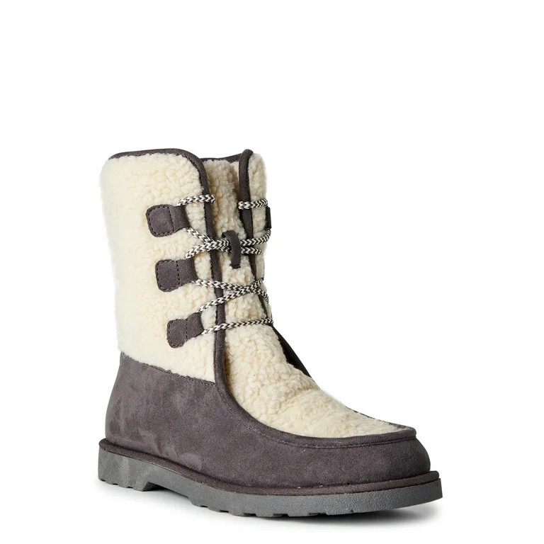 Portland Boot Company Women’s Faux Shearling Tall Boots | Walmart (US)