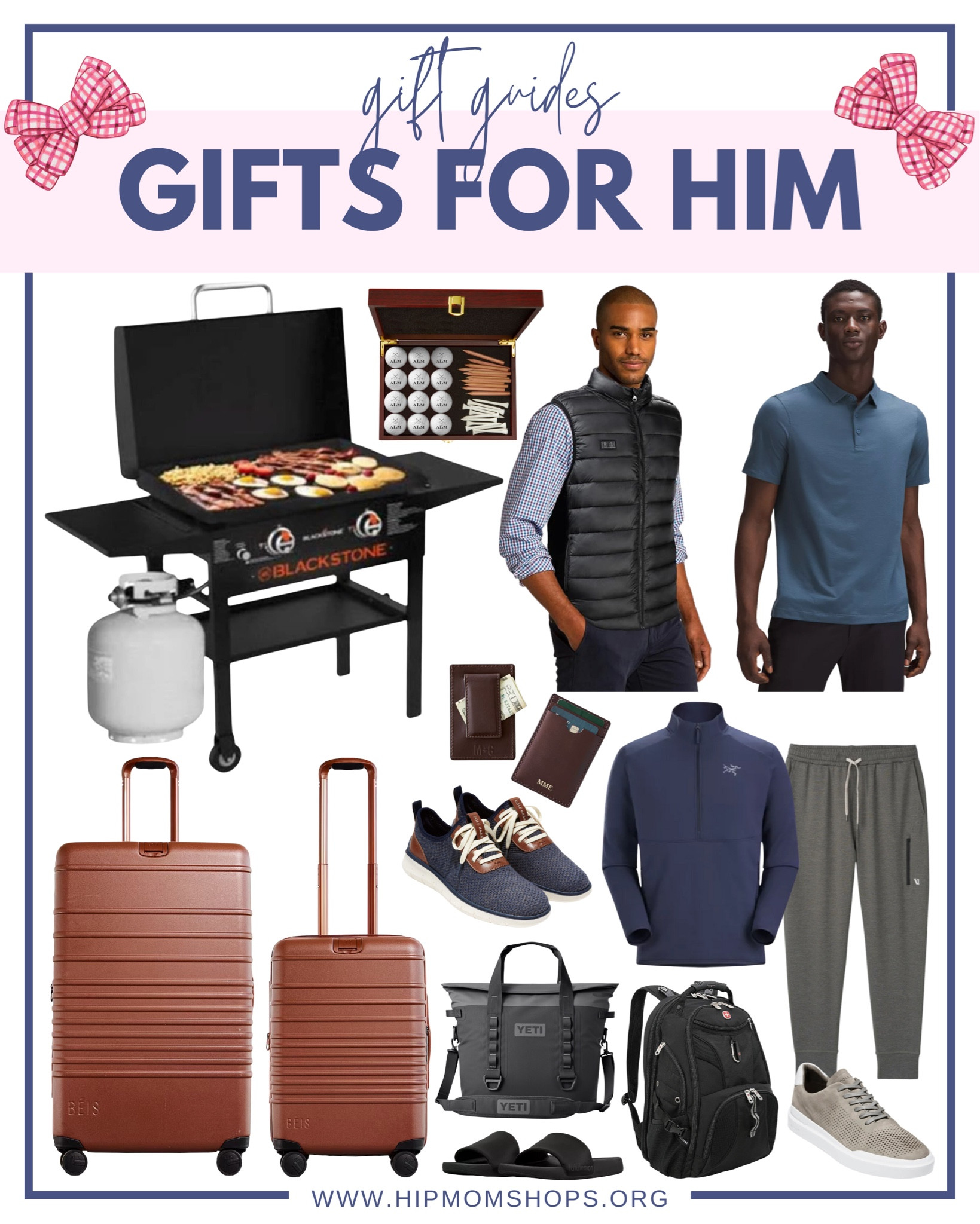 Gift Guides: Gifts for Him

Gifts for him
Gift ideas for him
Gifts for men
Nike air max
Athleisure
Men’s workout pants
Men’s sweatpants
Knit beanie
Men’s gifts
Men’s sweatshirt
Men’s shoes
Shave kit
Men’s toiletry bag
Men’s skincare

#LTKmens #LTKSeasonal #LTKGiftGuide