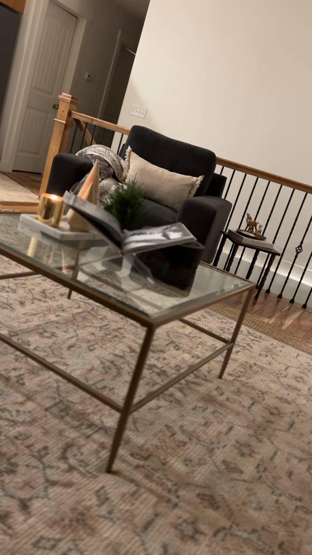 Current living room links — the moodiest + coziest chair, and everything else ! ✨

#LTKhome #LTKVideo #LTKfamily