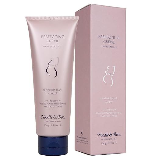 Noodle & Boo Perfecting Crème, Pregrancy Skin Care Stretch Mark Cream Enriched With Cocoa Butter... | Amazon (US)