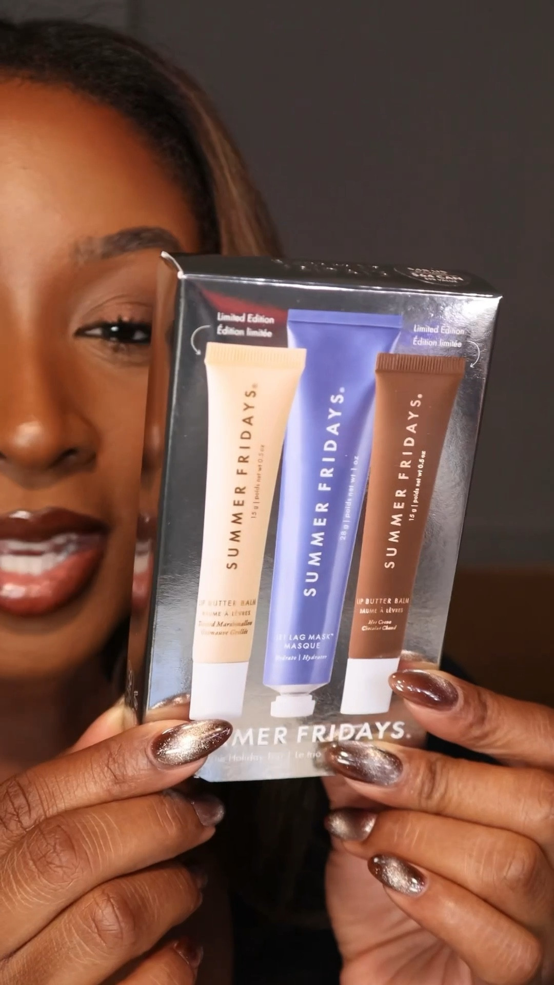 I’m obsessed with the New Summer Fridays Limited Edition The Holiday Trio. This Holiday Set includes two limited edition lip balm and their viral jet lag mask. Perfect holiday giftsets✨ 

#LTKSeasonal #LTKBeauty