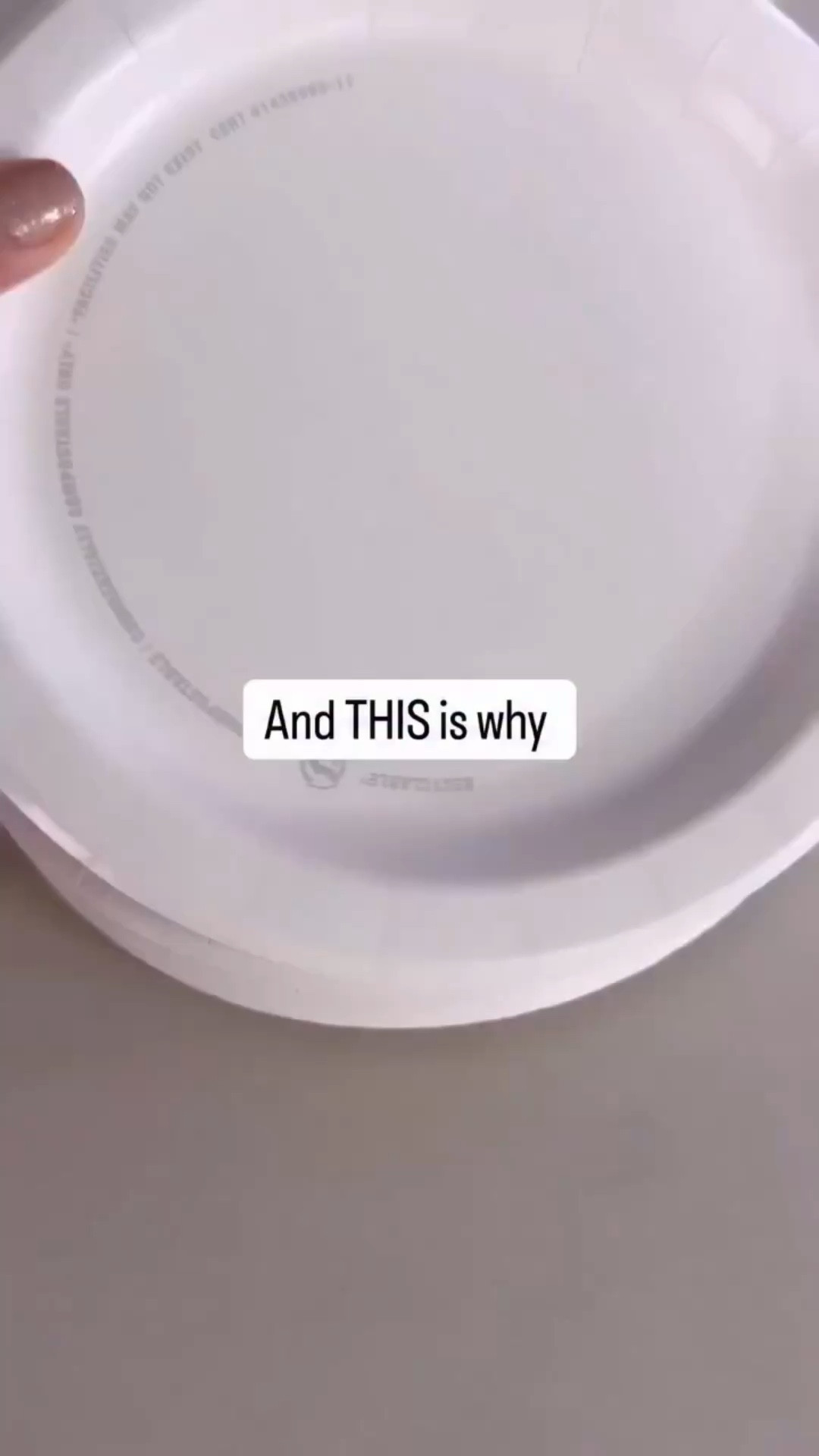 ‼️Ever wonder why foods and grease don’t soak through most paper plates? 👀 

It’s usually because they’re coated with PFAS (per- and polyfluoroalkyl substances)— a class of synthetic “forever chemicals” designed to repel oil and water.

‼️Here’s what the research shows:

* PFAS create a grease-resistant barrier, which is why oily foods don’t leak through paper plates, wrappers, or fast-food packaging.

But…

* Multiple studies (including those published in “Environmental Science & Technology” and by the CDC have found that PFAS can migrate from food packaging into food ESPECIALLY when food is hot, greasy, or acidic!🙈

❌PFAS are called “forever chemicals” because they do not break down in the environment or the human body.

Major concerns?⤵️

❌Hormone (endocrine) disruption
❌Immune system suppression (reduced vaccine response)
❌Increased cholesterol levels
❌Liver toxicity
❌Thyroid disease
❌Increased risk of certain cancers (kidney, testicular)

Because these chemicals bioaccumulate, small repeated exposures — like using grease-resistant paper plates — can add up over 

✅Better options?
-uncoated paper products
-compostable PFAS-free plates
- leadfree reusable dishware especially for hot or fatty foods.

⤵️⤵️⤵️Comment below “PLATES” for the cleanest paper plate and reusable plate options I can find🎉

#toxinfree #toxinfree #toxinfreeliving #nontoxic #nontoxicliving