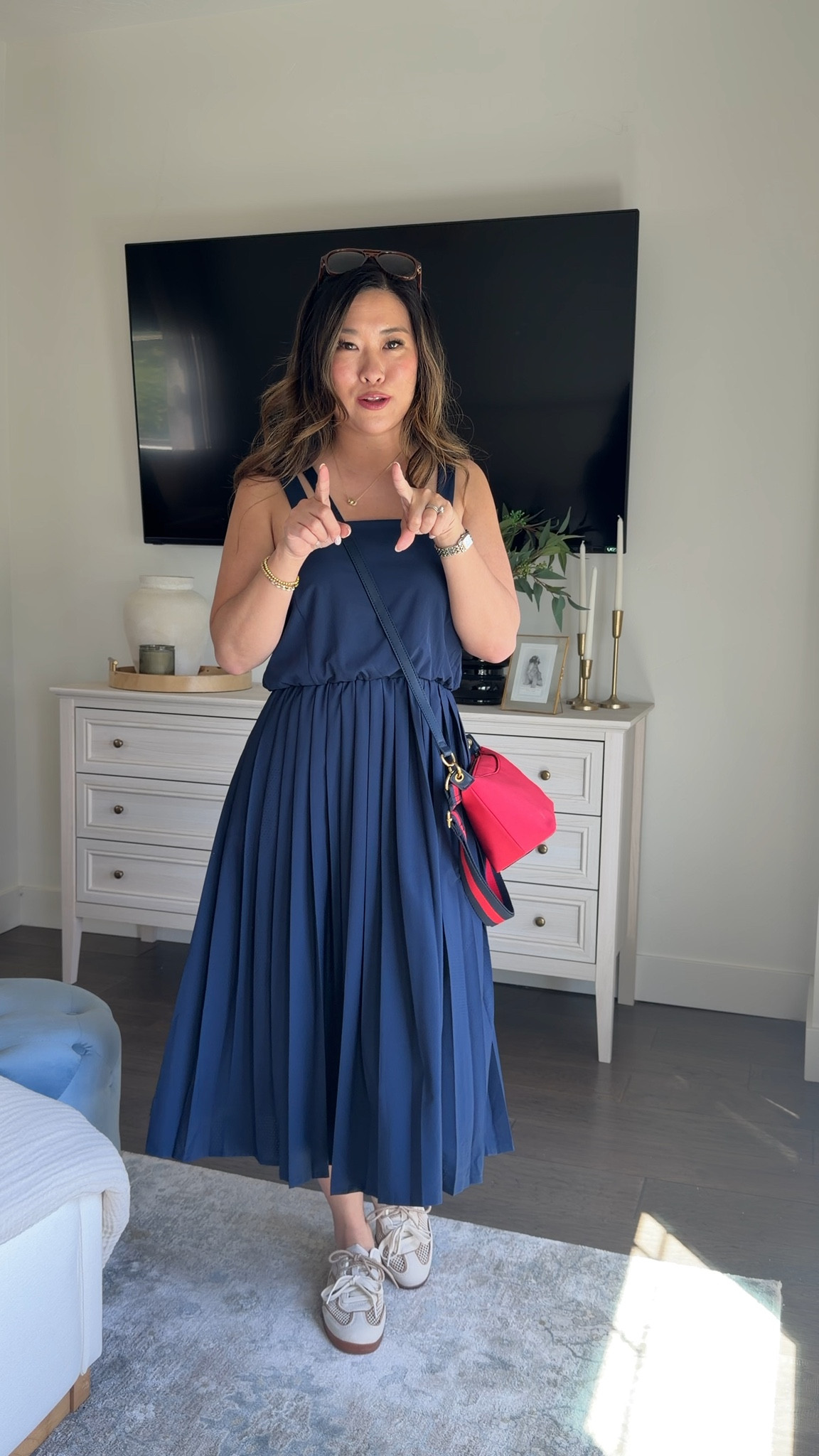 Walmart midi summer dress // mom uniform // summer outfit

#LTKootd #LTKmomlife #LTKPetite