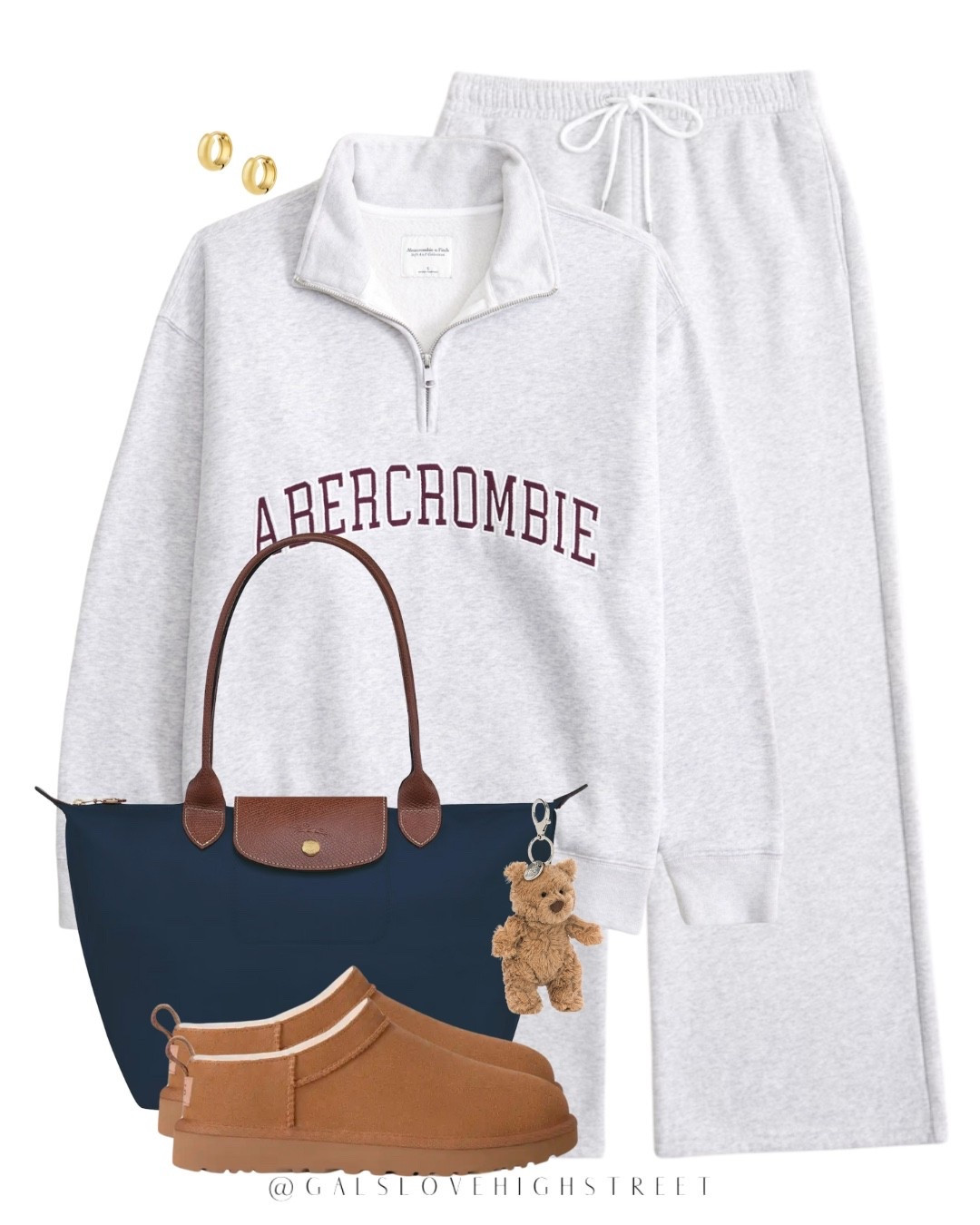 Micro Ugg boots, tracksuit, airport outfit, Abercrombie 

#LTKuk #LTKxAF #LTKautumn