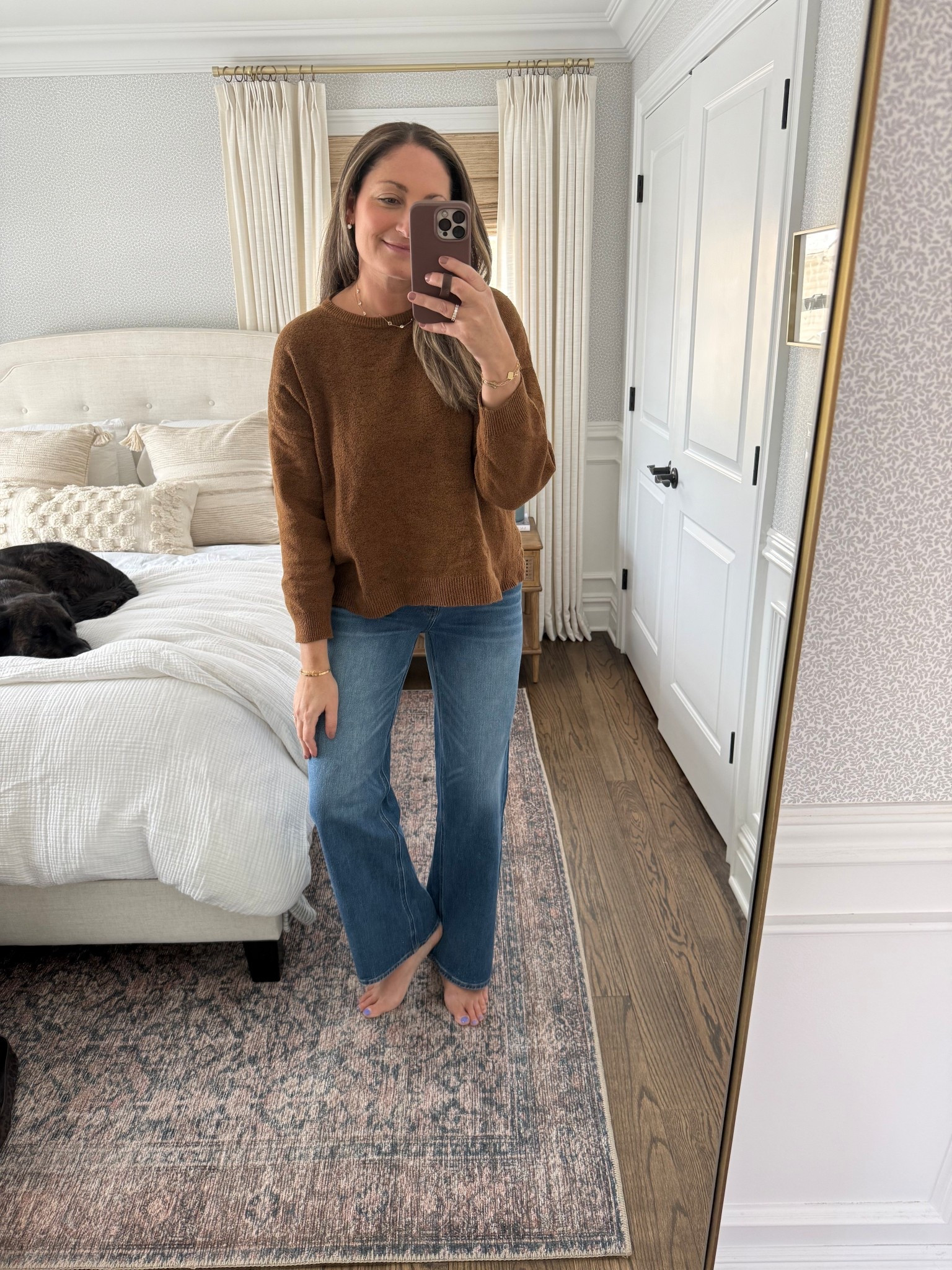 Favorites from Quince including these new relaxed fit jeans that I’m obsessed with and are only $50 — I grabbed them in two washes! True to size, available in three washes 🙌🏻

#LTKootd #LTKmomlife #LTKSaleAlert