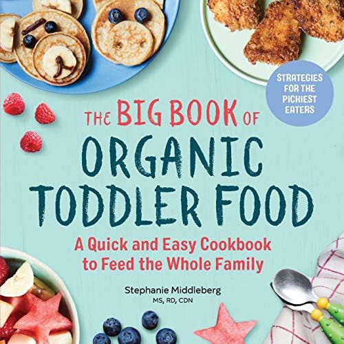 The Big Book of Organic Toddler Food: A Quick and Easy Cookbook to Feed the Whole Family | Amazon (US)
