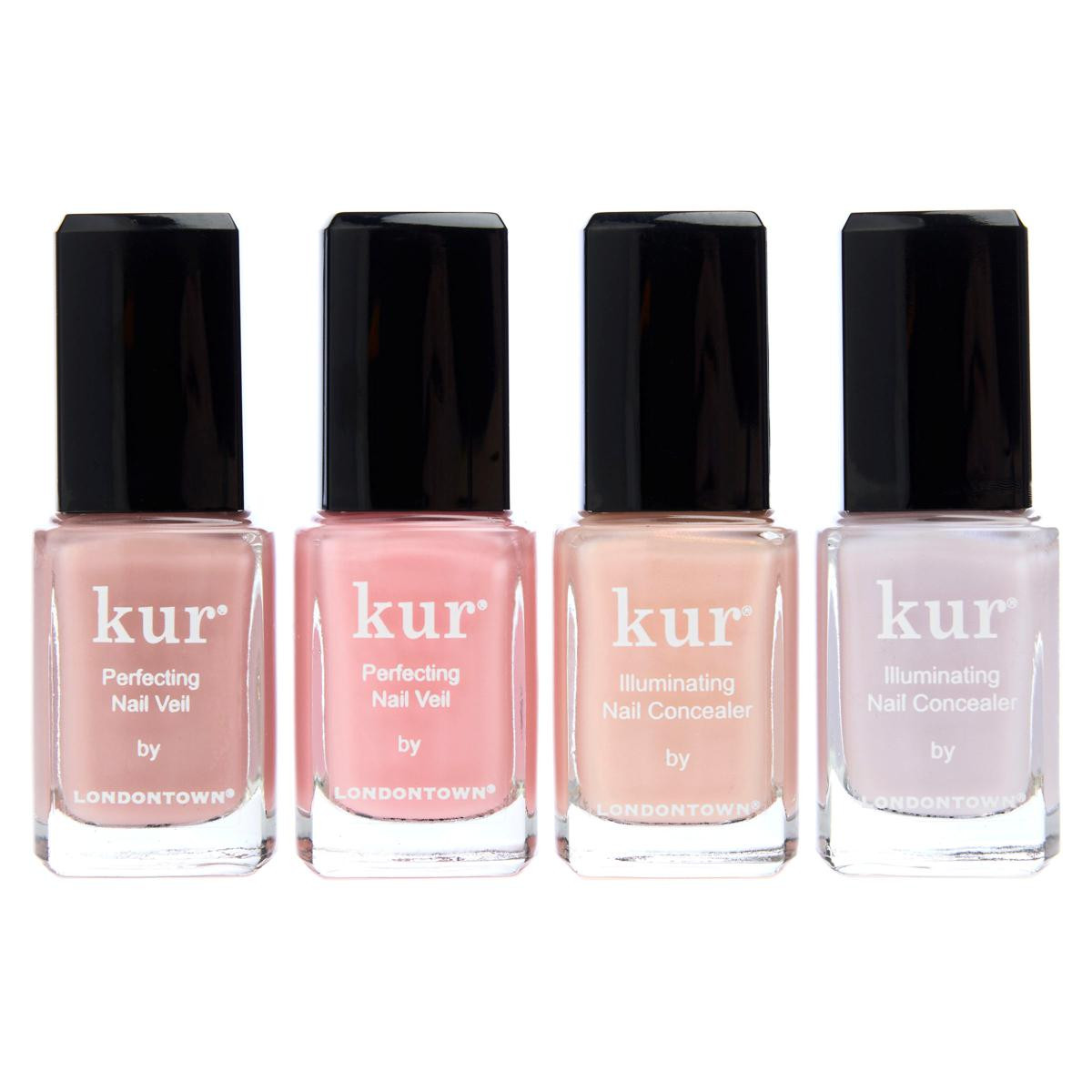 Londontown Pink Perfection 4-Piece Nail Set - 23028996 | HSN | HSN