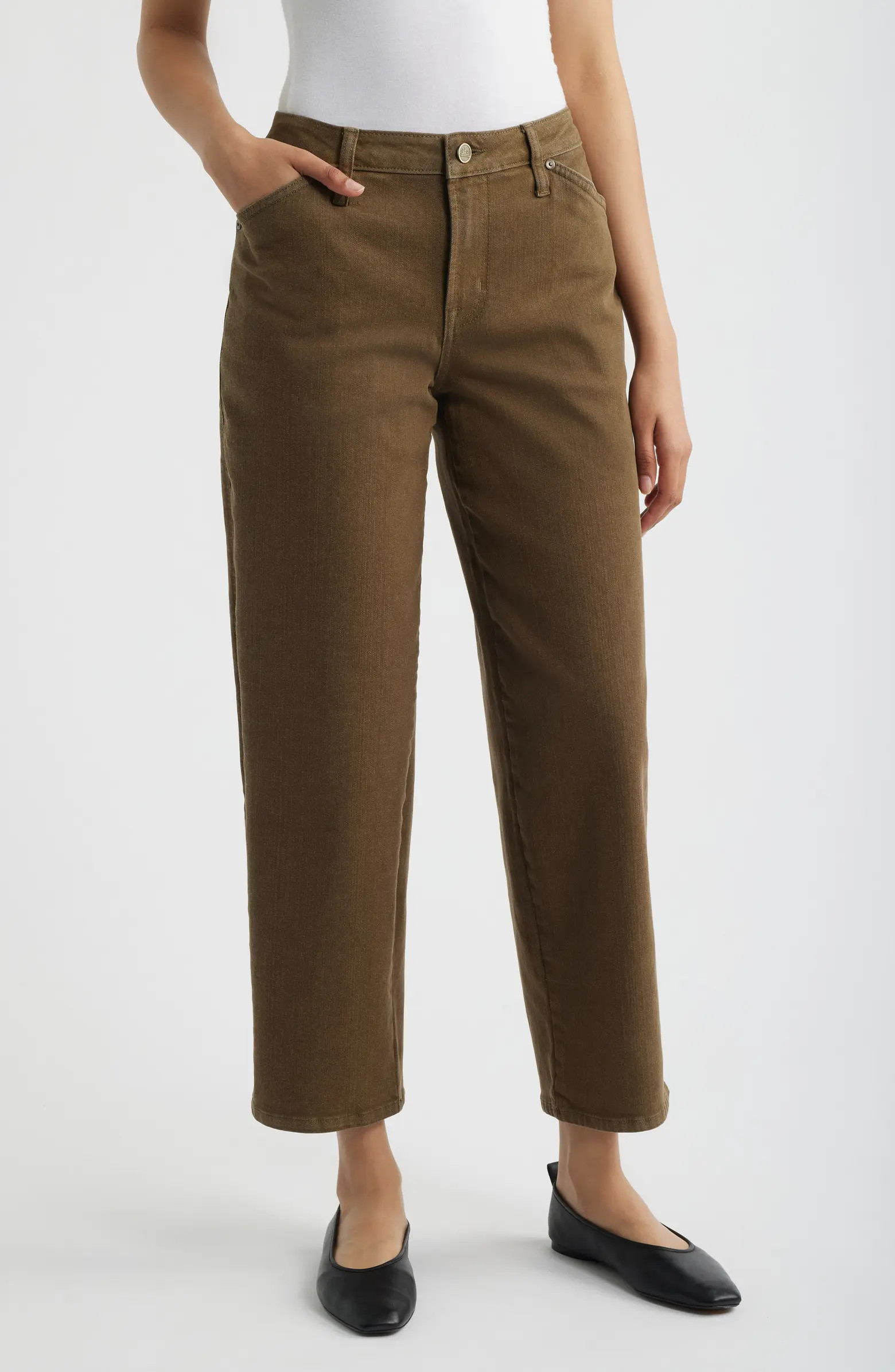 High Waist Relaxed Straight Leg Jeans | Nordstrom
