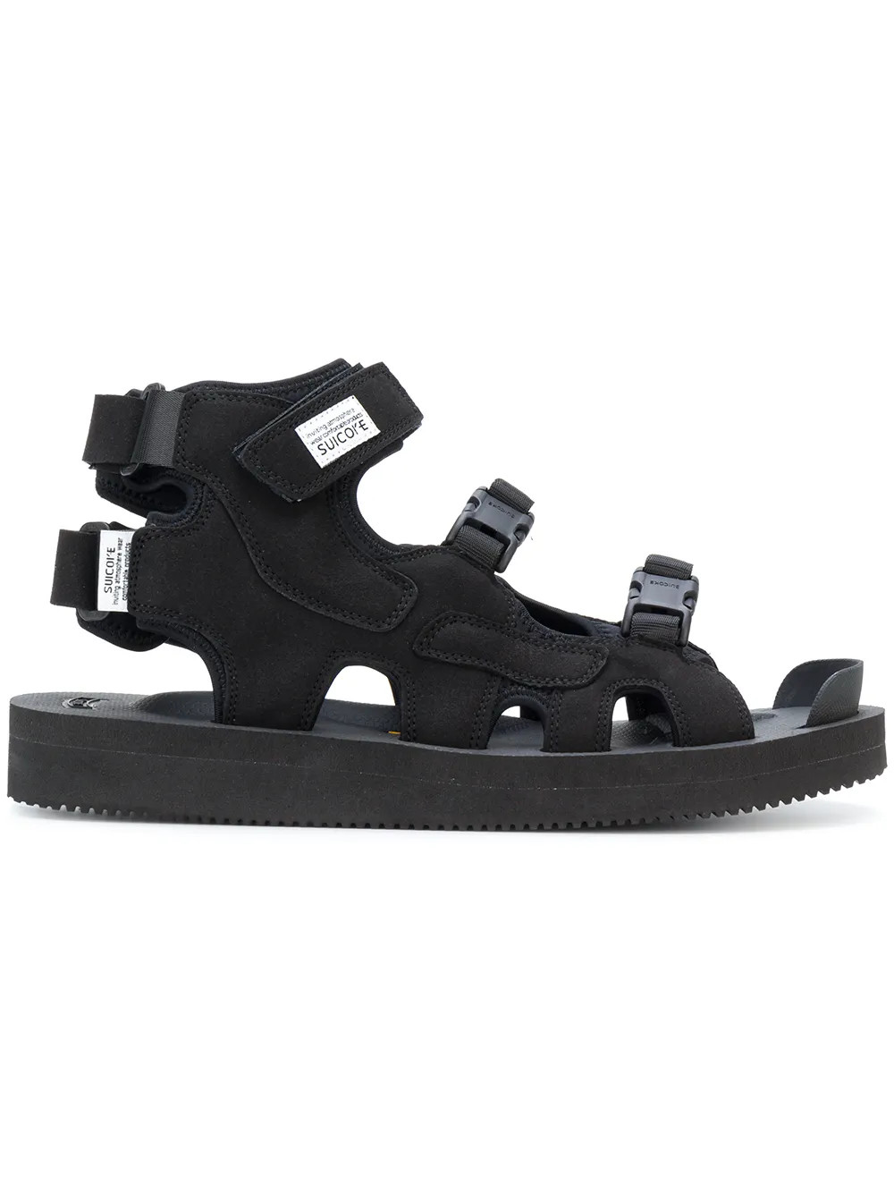 Suicoke Buckle Detail Sandals - Farfetch | Farfetch Global