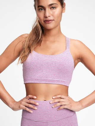GapFit Eclipse Medium Support Strappy Sports Bra | Gap (US)