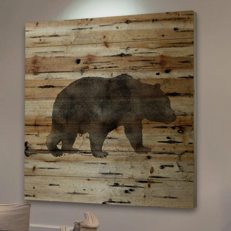" Bear Birch Bark " by Amanda Greenwood | Wayfair North America