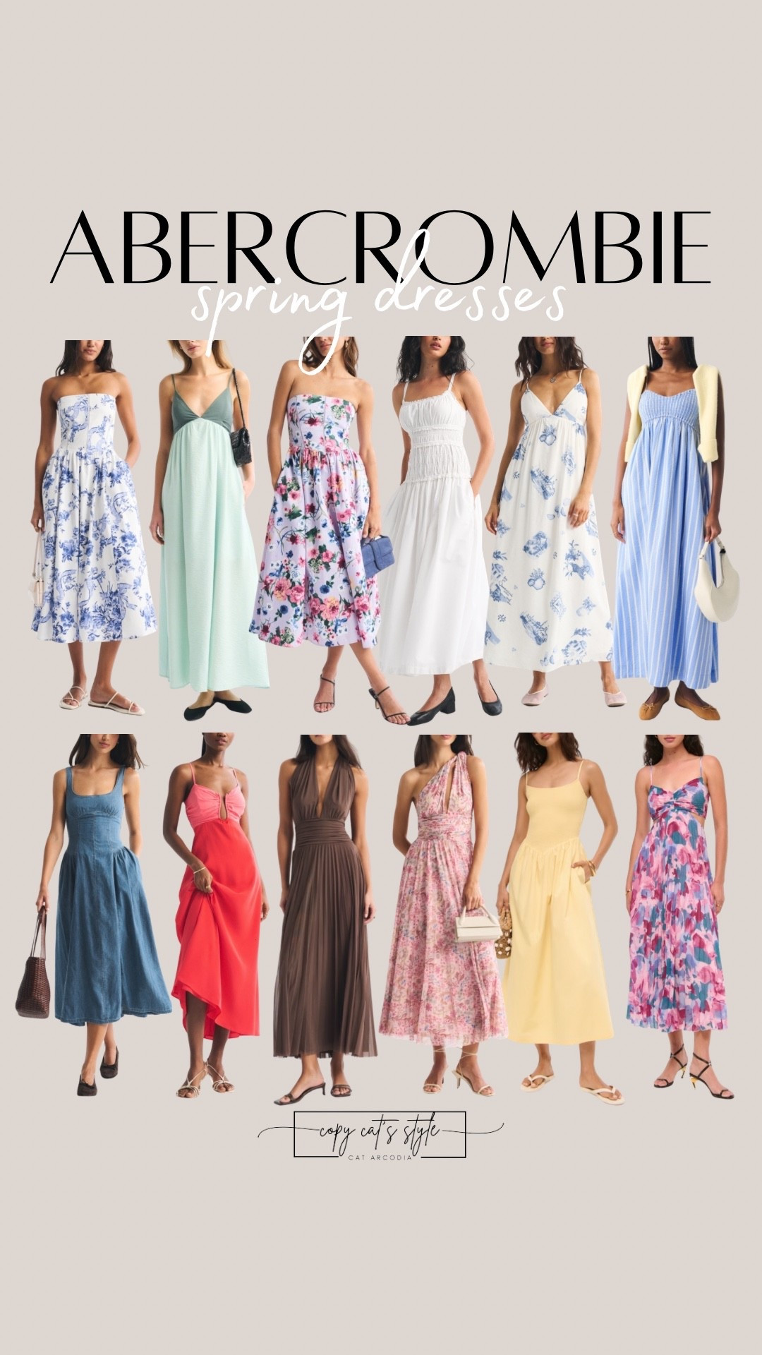 Abercrombie spring dresses. Abercrombie has the perfect floral dresses for spring and vacation time. 

#LTKSeasonal #LTKSaleAlert #LTKSpringSale