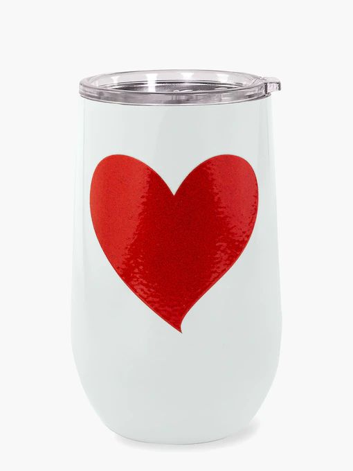 Valentine's Day Stainless Steel Wine Tumbler | Kate Spade (US)