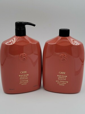 Oribe Bright Blonde For Beautiful Colour Shampoo & Conditioner 1Ltr set | eBay UK