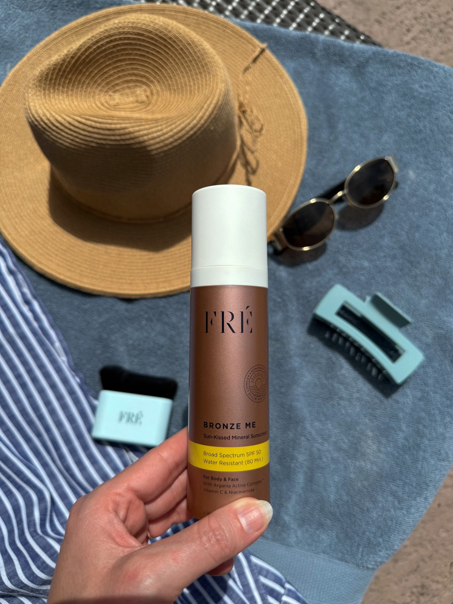 Summer glow with SPF 50! ✨☀️
Free brush w purchase! 👏🏼

Fre skincare, Macy’s beauty, clean skincare, clean beauty, mineral spf, tinted spf 

#LTKSaleAlert #LTKSwim #LTKBeauty
