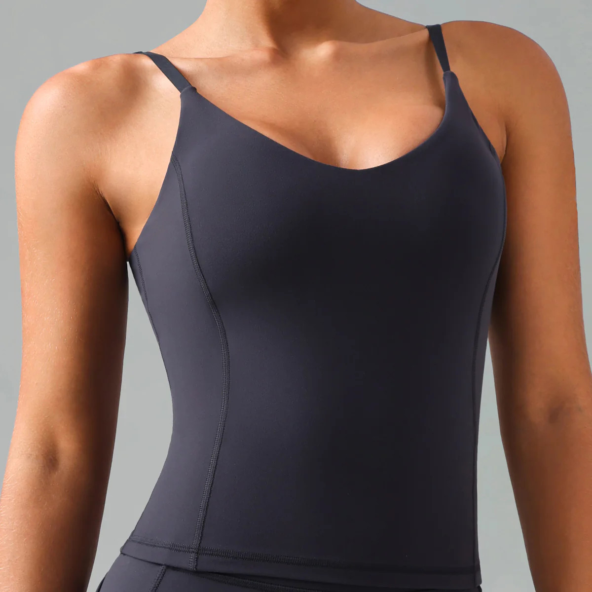 Dreamlux V-Neck U-Back Cami w/ Adjustable Straps | Colorfulkoala