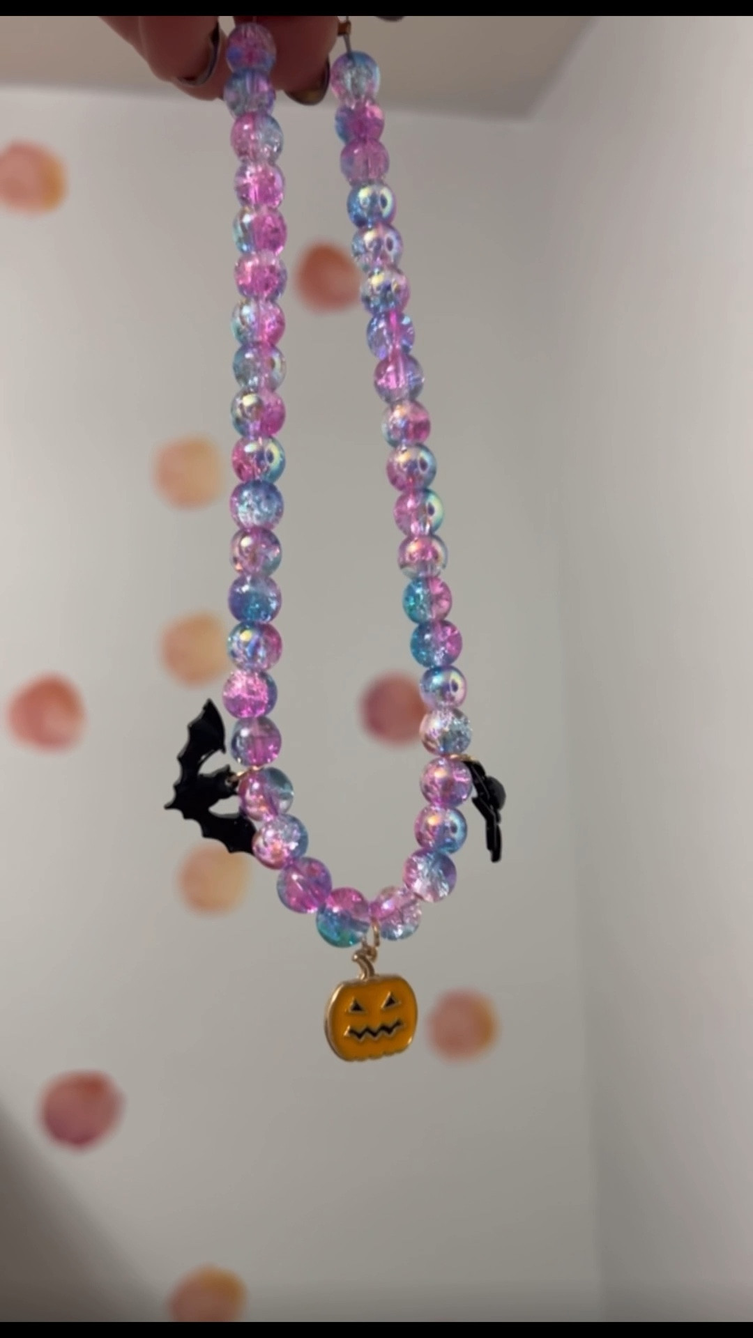 Halloween DIY Charm Necklace Little Girls Bead Pumpkins Bats Spiders Skulls Michaels 

#LTKKids #LTKStyleTip #LTKHalloween