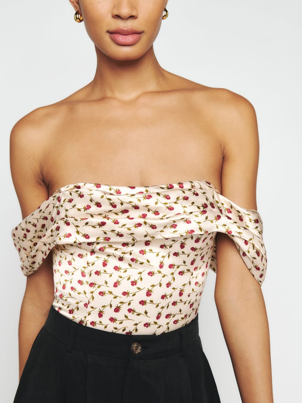 Lux Silk Top | Reformation (Global)